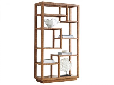 Coastal Bookcase Shelving Unit