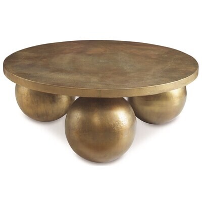 Golden Balls Cocktail Table