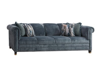 Springfield 102" Upholstered Tight Back Sofa