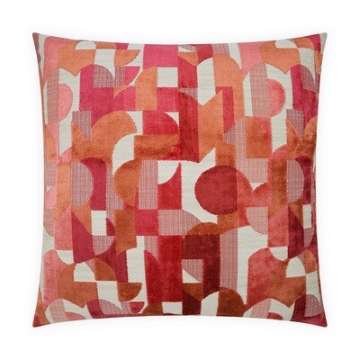 24" x 24" Geometric Modern Art Pillow