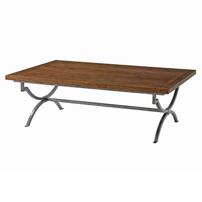 Modern Rectangle Walnut Cocktail Table