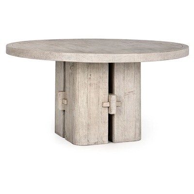 Reclaimed Pine 60" Round Dining Table