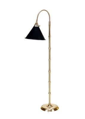 Modern Brass Bamboo Floor Lamp