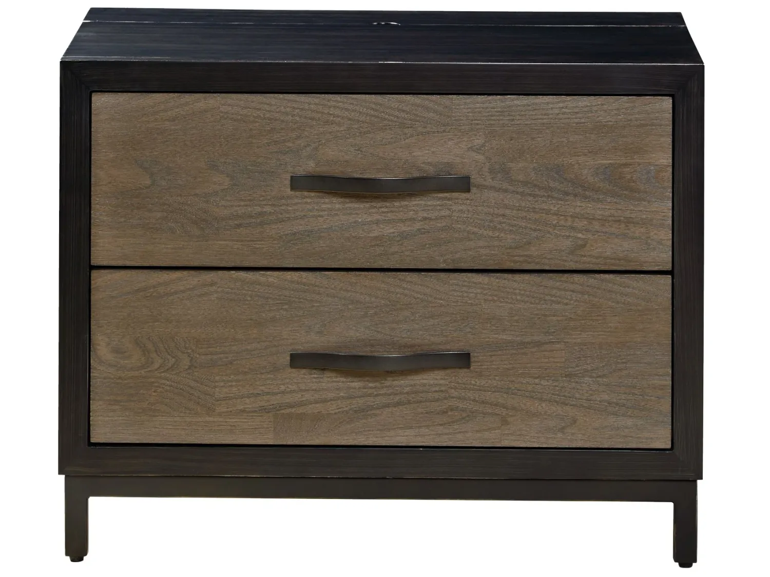 Modern Two-Tone Finish Bedroom Nightstand