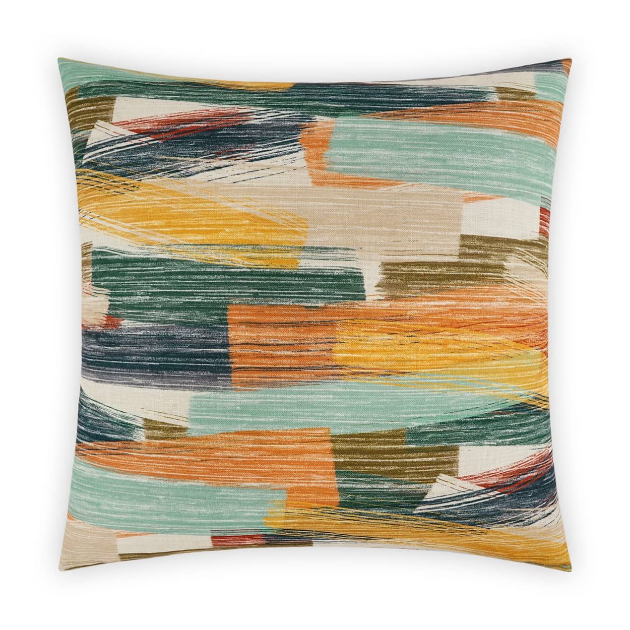 Grafton 20x20 Abstract Multicolor Throw Pillow