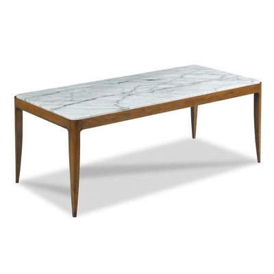 Mid-Century Modern 48" Rectangular Cocktail Table