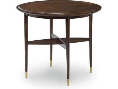 Mid-Century Modern American Round Side Table