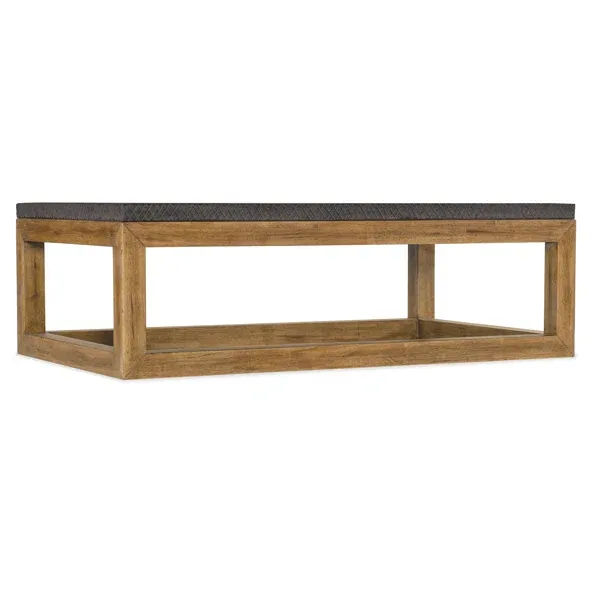 Rough Hewn Wood Coffe Table
