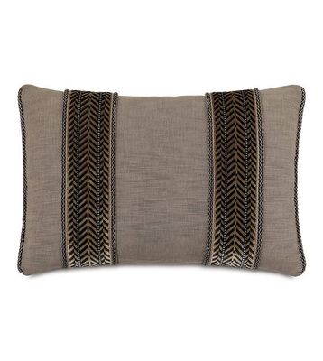 Luxury Chevron Pattern Decorative Pillow