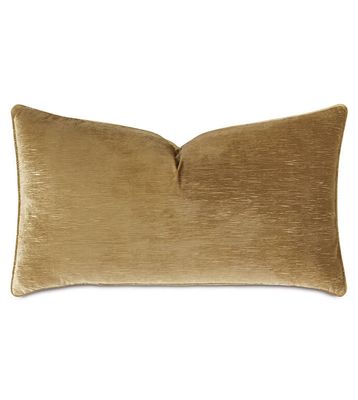 Luxe Gold Faux Bois King Pillow Sham