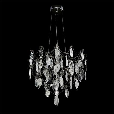 Selenite crystal chandelier lighting