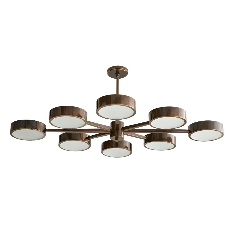 Stilnovo 8-Arm Sputnik Chandelier
