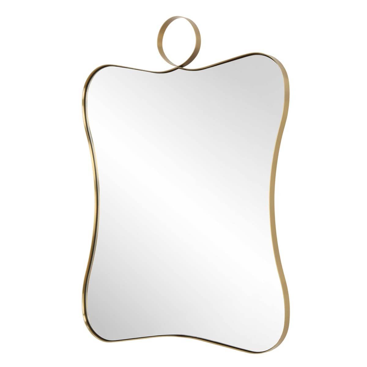 Large rectangle mirror with rounded corners