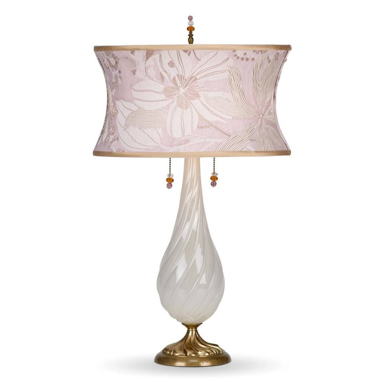 Coco Decorative Lamp with Floral Shade