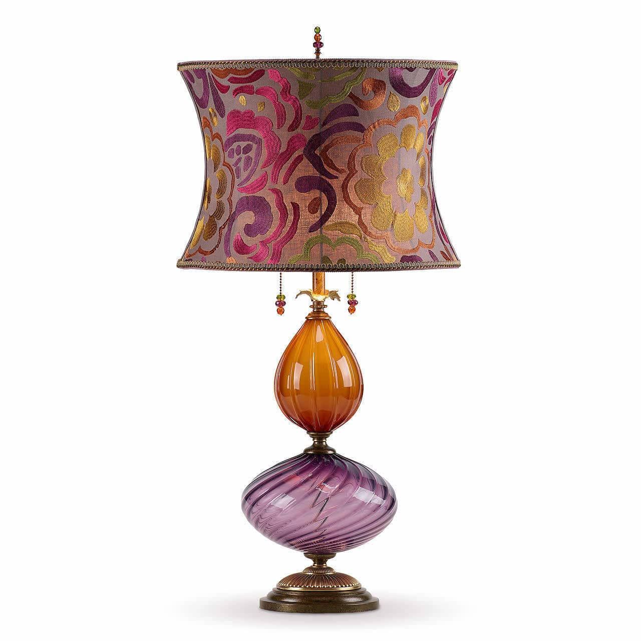 Natasha Purple Accent Lamp