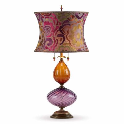 Natasha Purple Accent Lamp