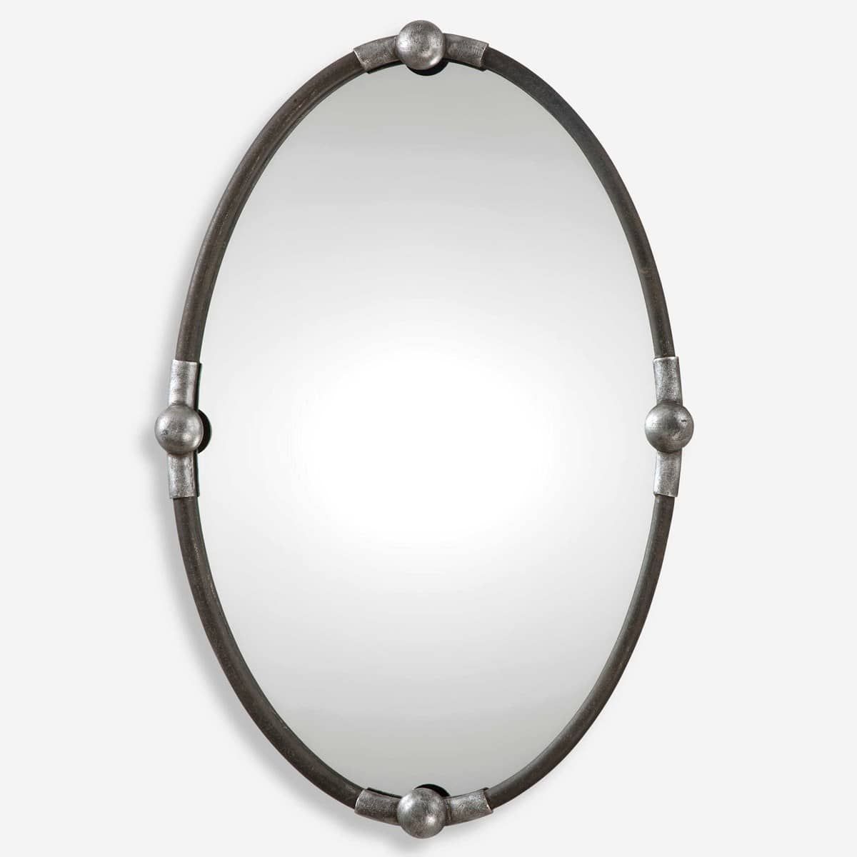Industrial Oval Vanity Mirror