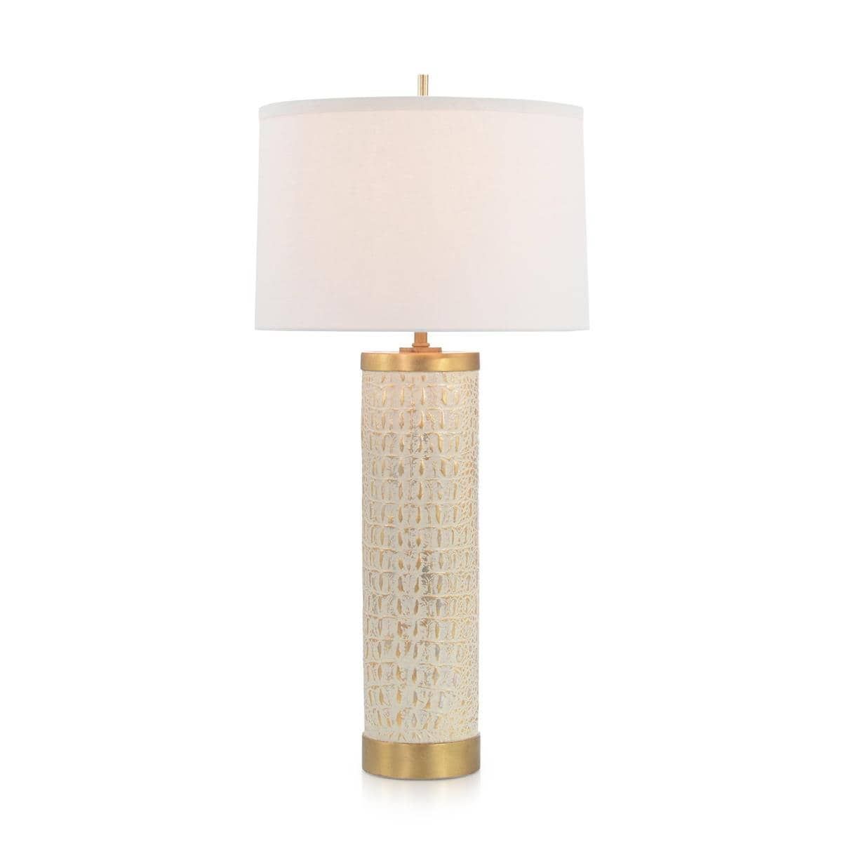Crocodile pattern exotic decor lamp