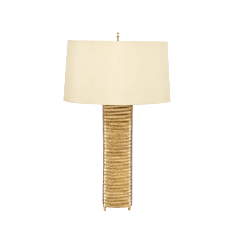 Artistic Wire-Wrapped Accent Lamp