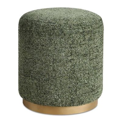 Jewel Green Upholstored Ottoman