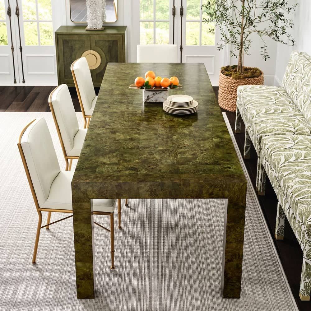 Olive Extension Tile Top Dining Table