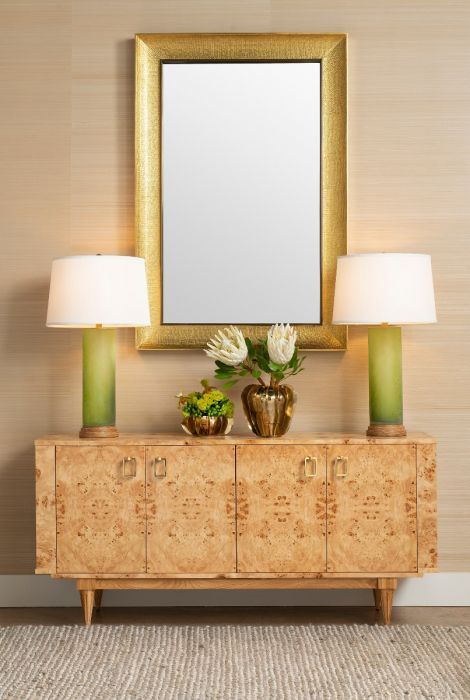 Hand Hammered Brass Wall Mirror