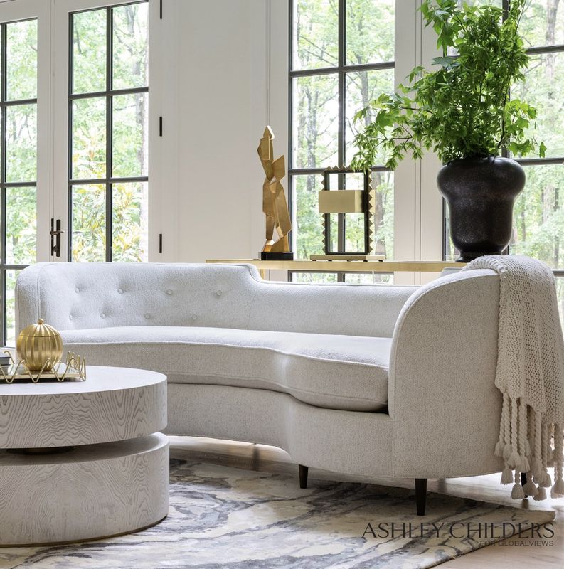 Most Comfortable Curved Sofa