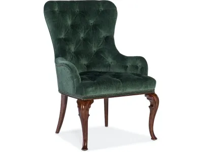 Set of 2 Emerald Green Host Chairs Set of 2 Emerald Green Host Chairs