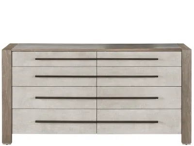 Vista 8-Drawer Dresser in Weathered Oak Vista 8-Drawer Dresser in Weathered Oak