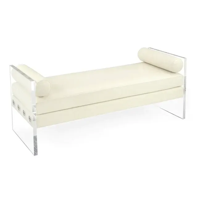 Modern Lucite Bench