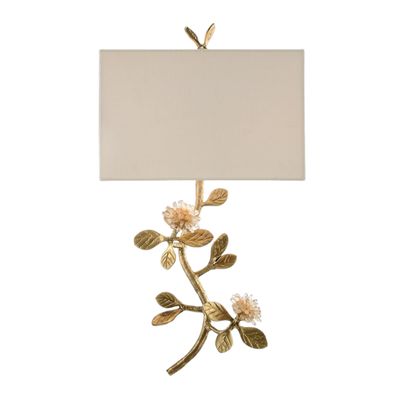 Quartz Flower 1-Light Wall Sconce Quartz Flower 1-Light Wall Sconce