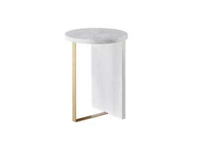 Modern Round 18-inch Accent Table Modern Round 18-inch Accent Table