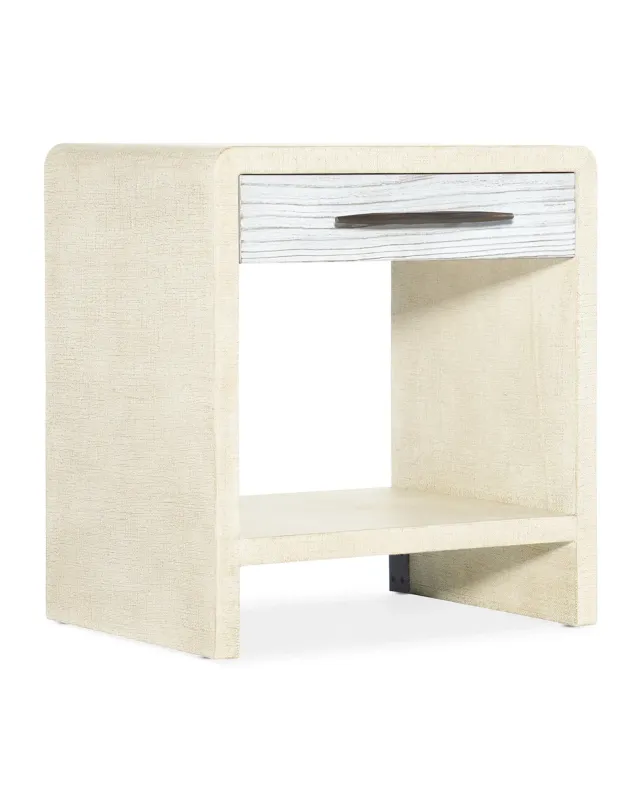 Serene Cascade One-Drawer Nightstand