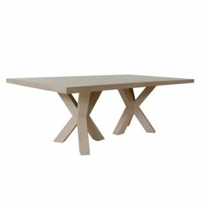 86 86" W Minimalist Rectangular Dining Table