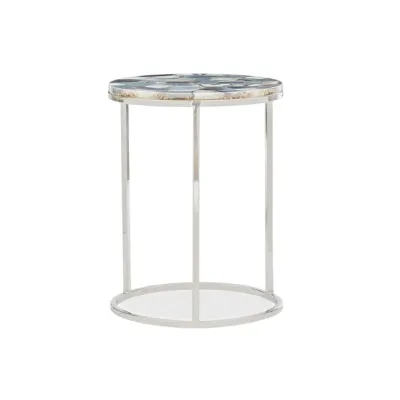 Agate Stone Top Side Table