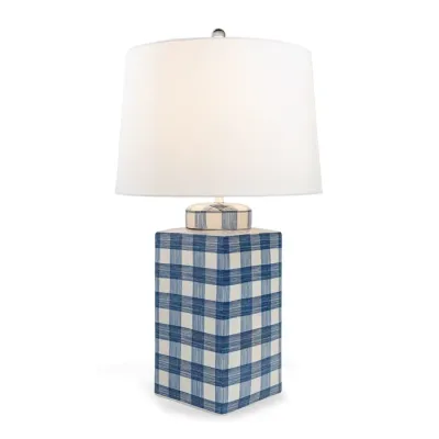 Blue Nantucket Porcelain Table Lamp Blue Nantucket Porcelain Table Lamp
