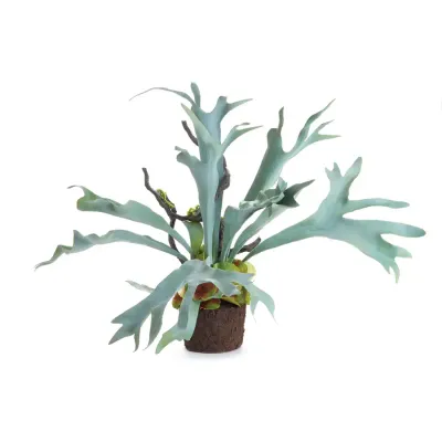 Faux Staghorn Fern Drop-In
