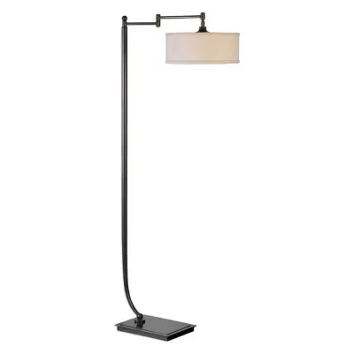 Dark Bronze Pivot Arm Floor Lamp