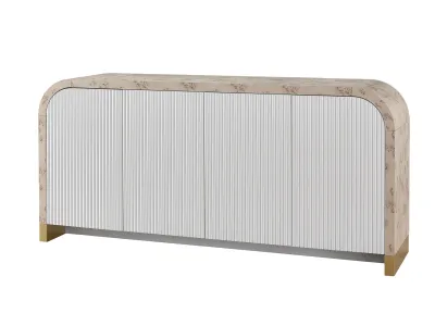 Modern Waterfall Sideboard Buffet