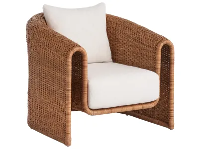 Largo Rattan Barrel Chair