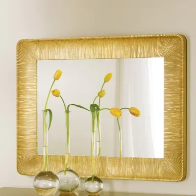 Parisian Wall Mirror - Gold Leaf