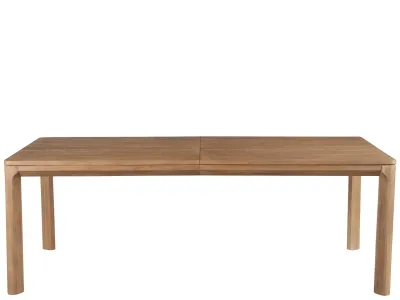 8-10 Seater Natural Oak Extending Dining Table
