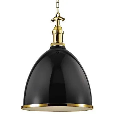 Viceroy 1-Light Glass Pendant - 16.75" W