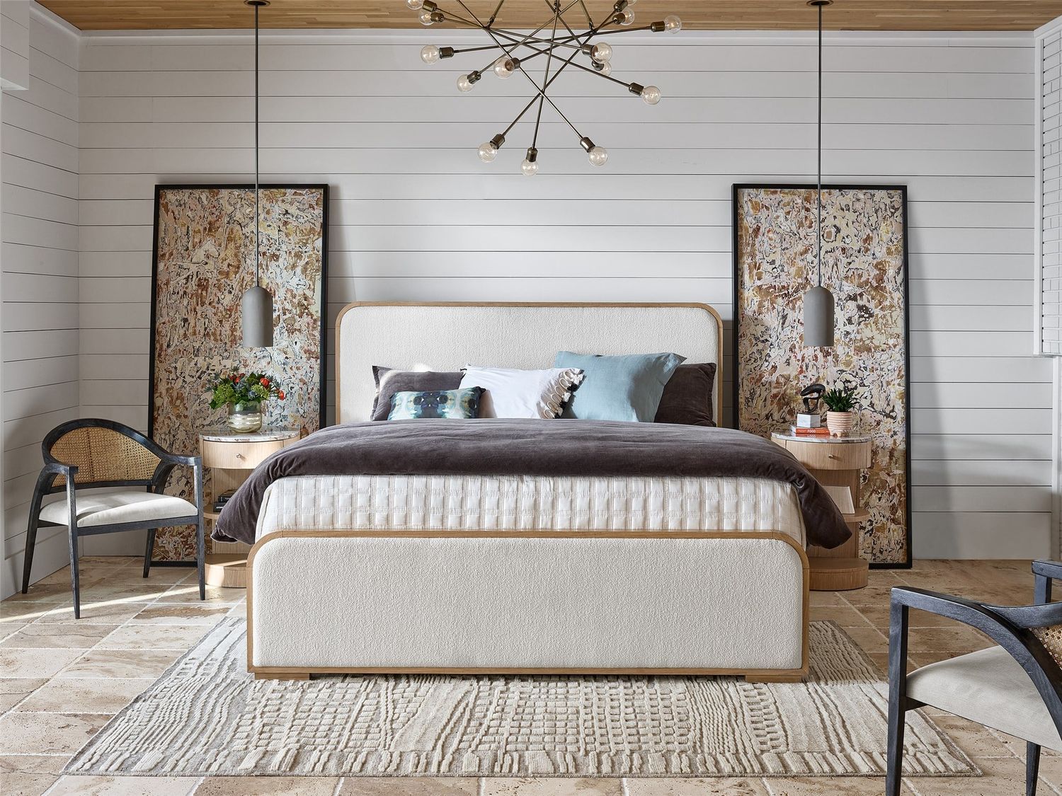 Modern Nomad Bed King Modern Nomad Bed King
