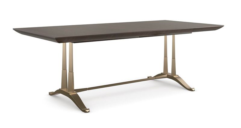 Modern Classic Trestle Dining Table