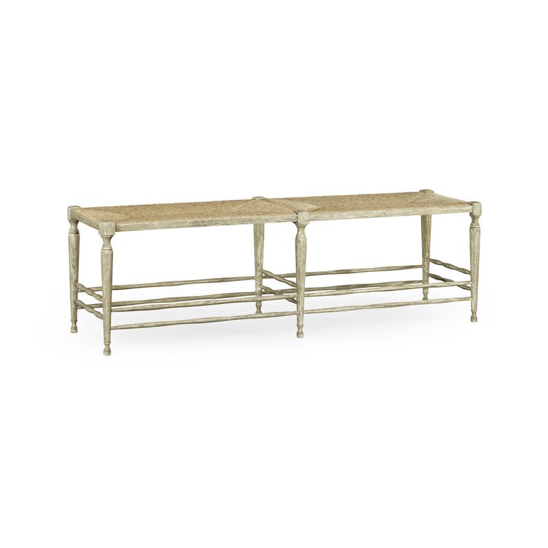 Grey Oak Bench