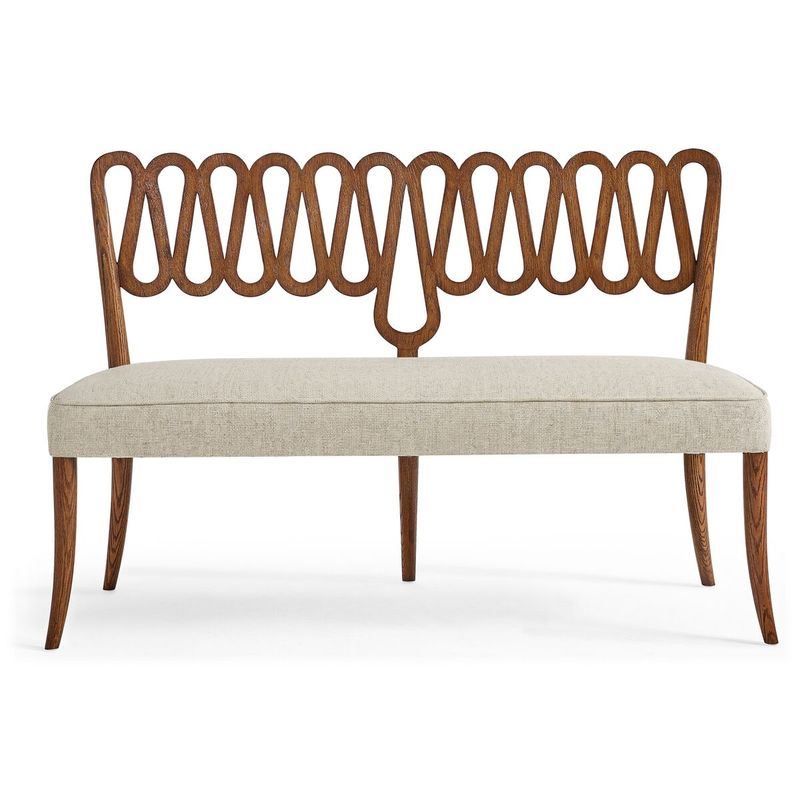 Toasted Oak Dining Bench