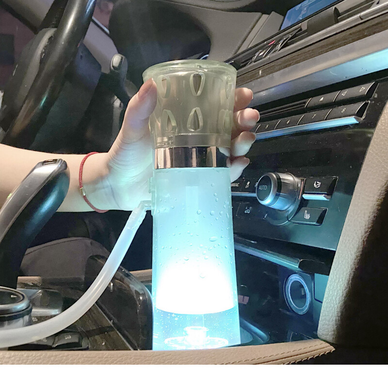 FRESH.  Portable Car  Hookah w/ LED Light