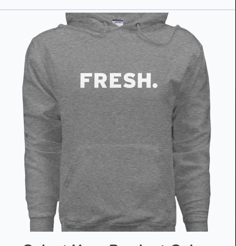 FRESH. hoodie Xxl