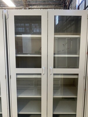 Commercial Cabinets Metal/Glass TRP